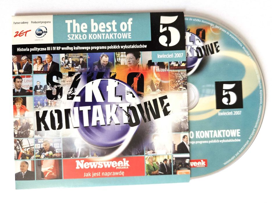 Szkło kontaktowe 5 DVD - BDB