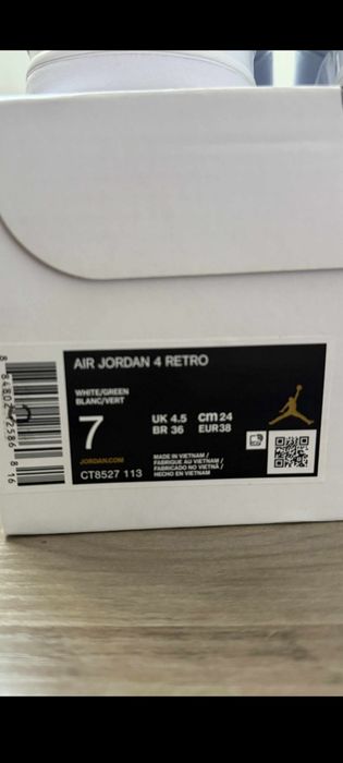 Nowe Air Jordan 4 Retro