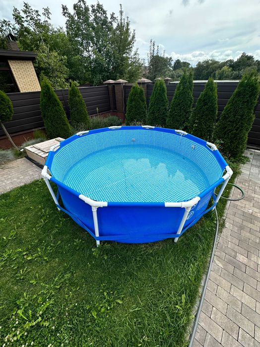 Басейн каркасний круглий Intex 305х76 см з фільтром насосом