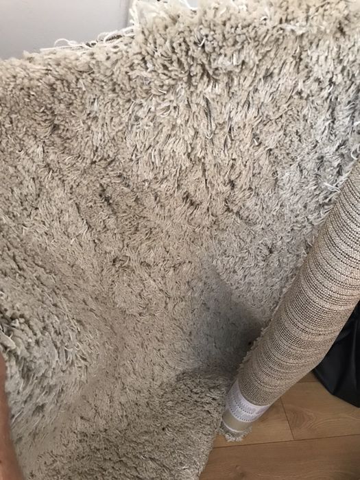 Dywan Gaser ikea 133*195 shaggy dywanik bezowy