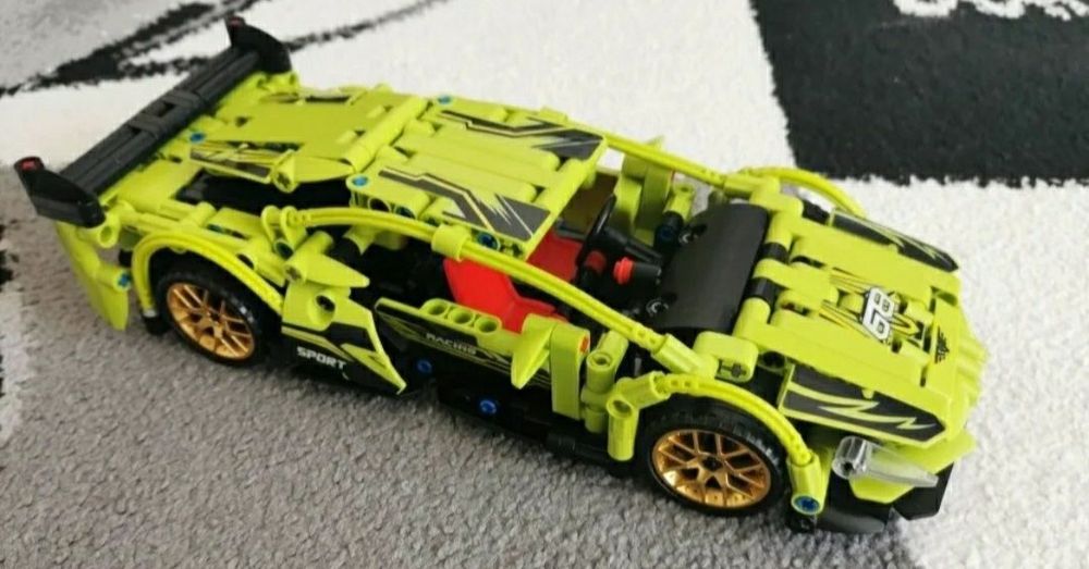 Klocki model jak lego technic Lamborghini auto, na prezent NOWY