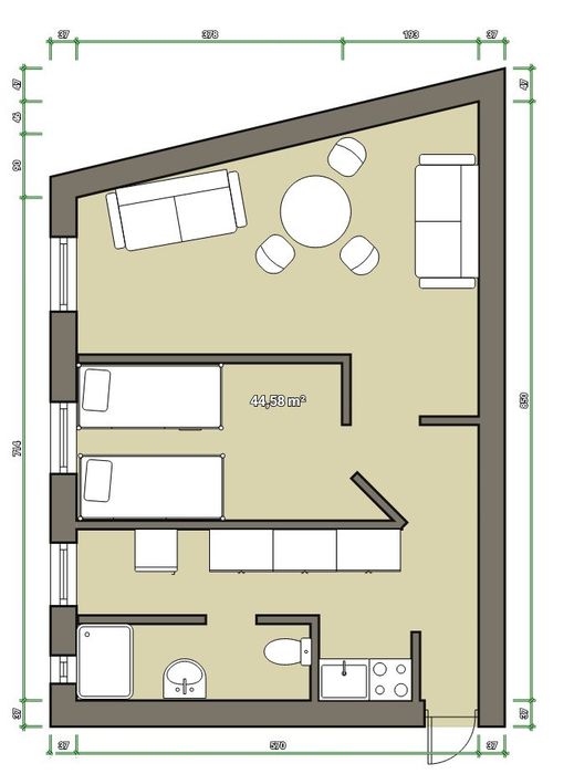 2 pokojowe, Gdańsk Wrzeszcz, 100m od Galerii Metropolia