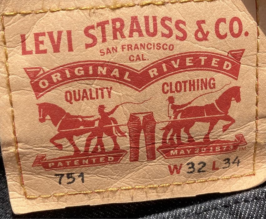 Spodnie jeansowe Levis 751