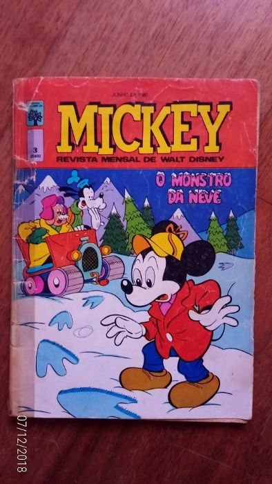 Livros Disney - Mickey