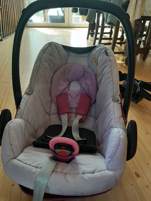 Fotelik Maxi Cosi Pebble + rollersy DIY