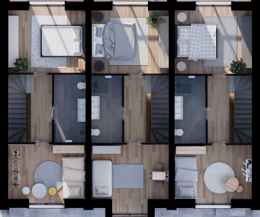 ГАЗИФІКОВАНИЙ таунхаус у с.Святопетрівське від ЗАБУДОВНИКА