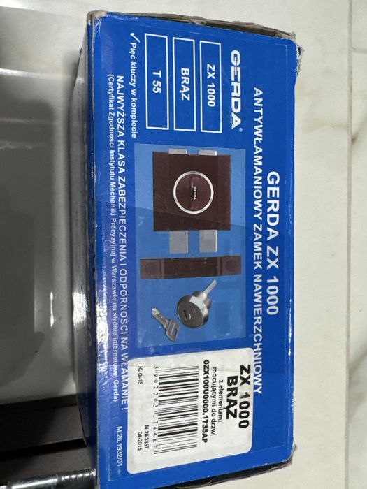 Накладной Замок Gerda ZX 1000