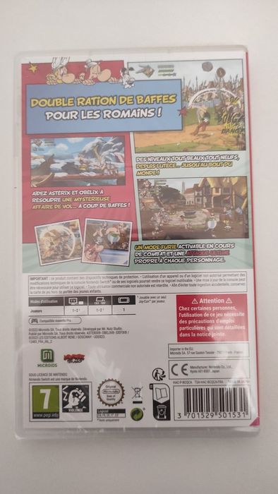 Jogos Nintendo Switch Asterix & Obelix Slap Them All! 2 Novo Lacrado