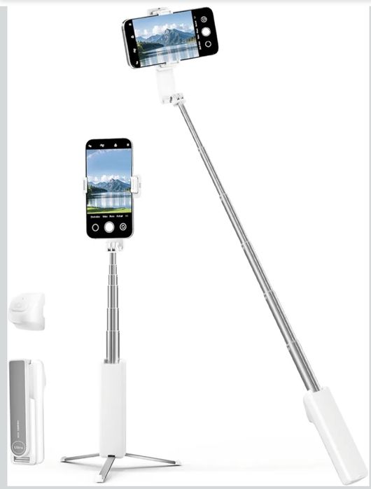 Selfie Stick i10 wireless control max 68cm nowy