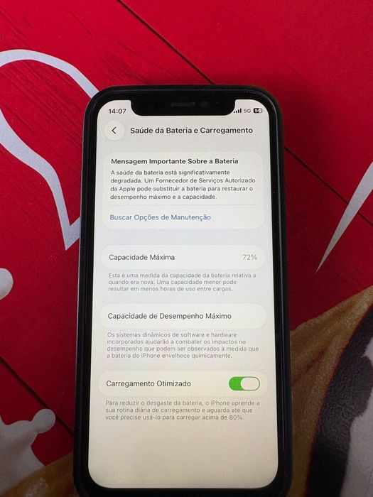 Iphone 12 mini vermelho 64GB