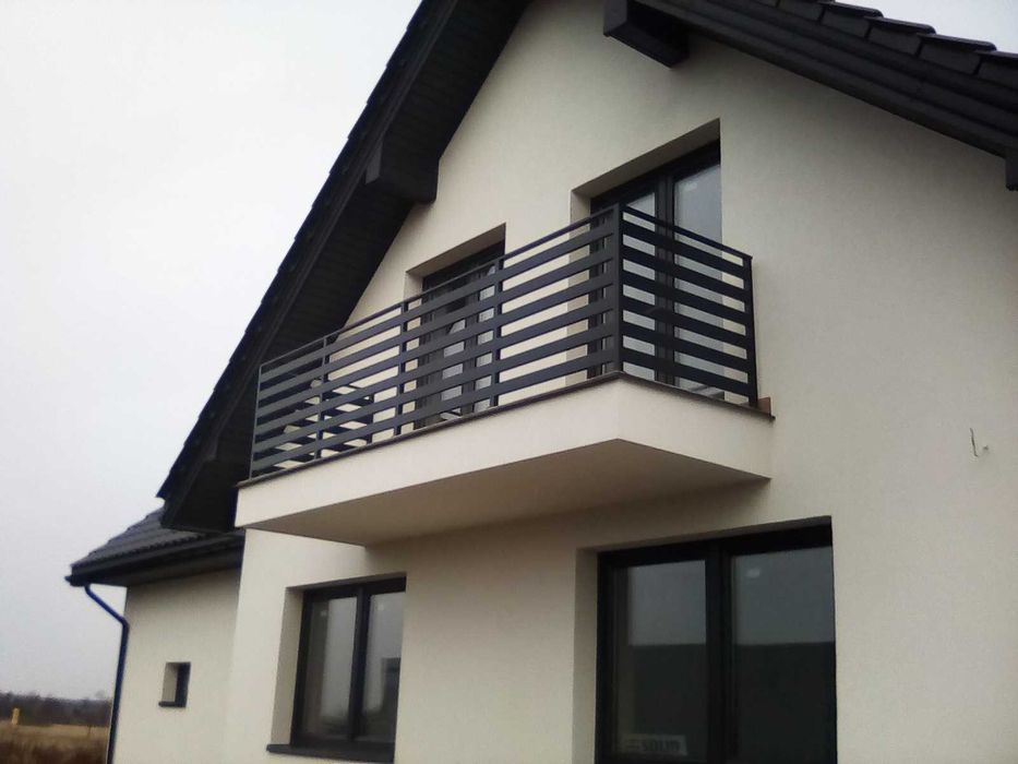 Nowoczesne Barierki balustrady balkony francuskie-MONTAŻ