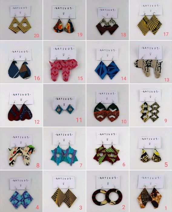 Brincos Novos da nativos store