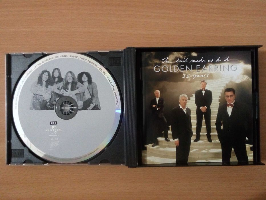 GOLDEN EARRING - 35 Years The Devil Made Us Do It 2xCD - Baixa De Preço