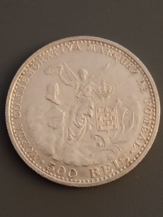 500 réis 1910 Reinado D.Manuel I