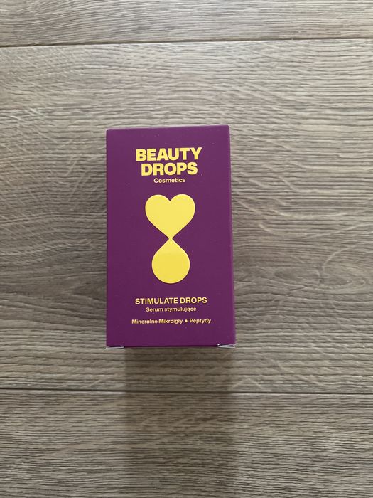 Beauty drops stimulate drops serum stymulujące mineralne mikroigły i peptydy