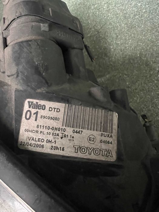 Otica direita Toyota Aygo