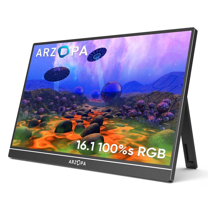 Портативные мониторы  Arzopa Z1C 16.1" 1920x1080  Новые