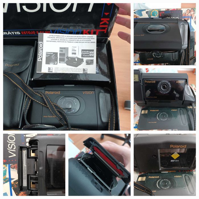 Máquina Fotográfica Vintage Polaroid Vision 95 Instant Film