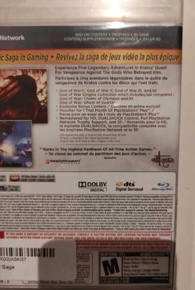God of War Saga PS3 (Novo selado)