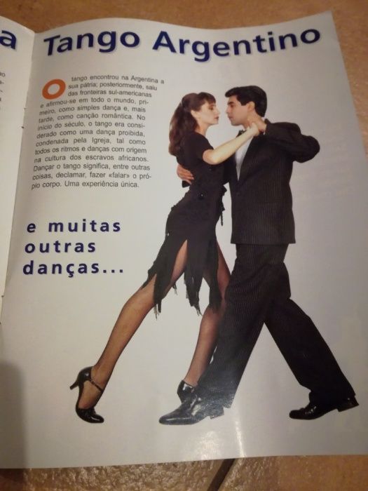 Danças de Salão, 12 em video VHS, 7 ainda seladas - preço de cada uma
