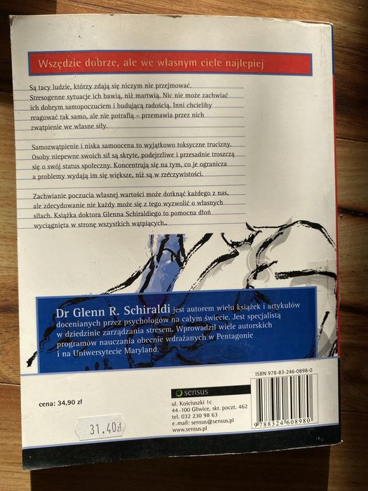 Jak zwiększyć poczucie własnej wartości Glenn R Schiraldi