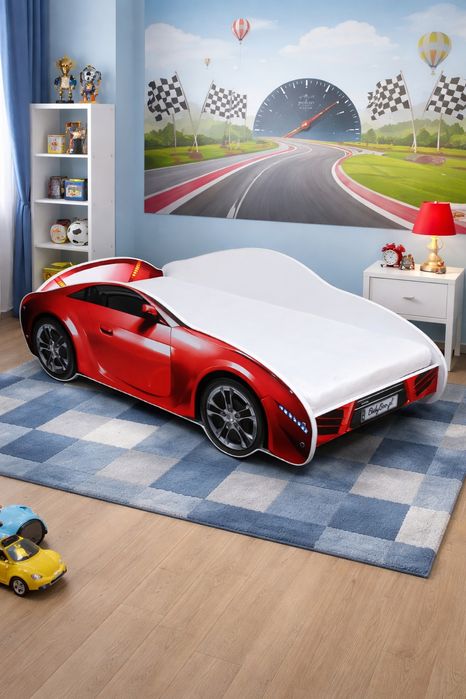 Łóżko dziecięce Red Car