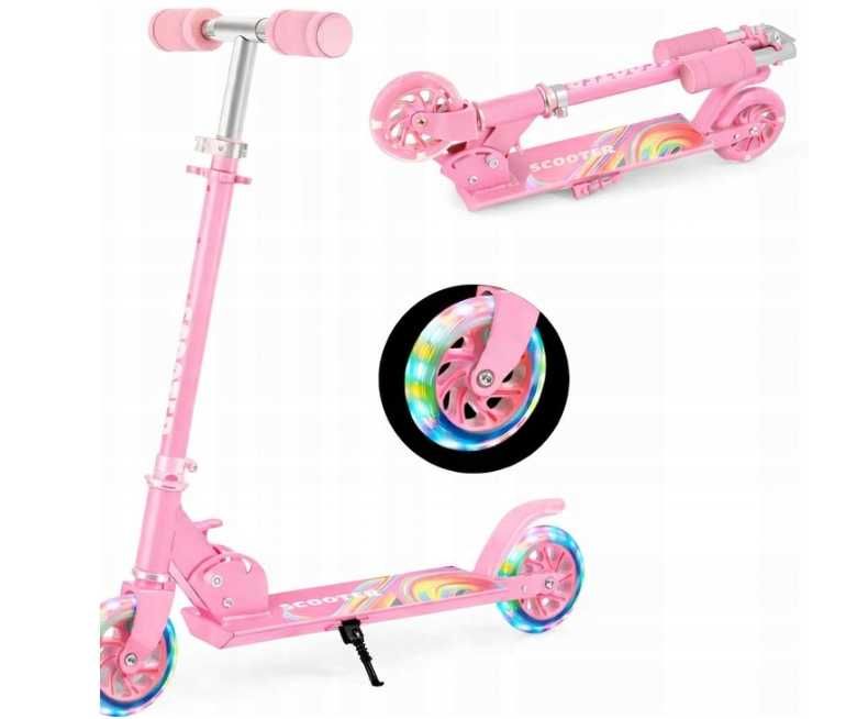 Hulajnoga Scooter TB-H201 2 kółka RÓŻOWA