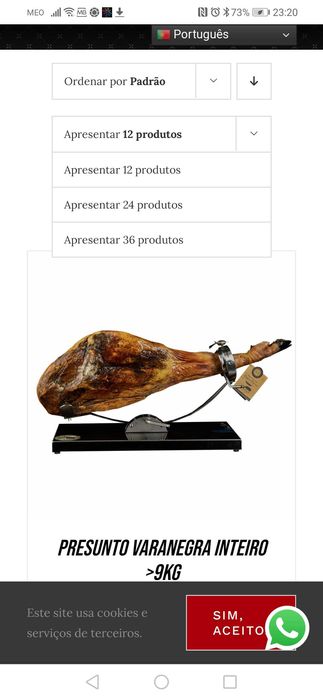 Cortador de presuntos ao domicílio