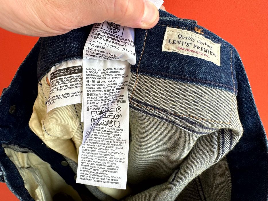 LEVIS LEVI’S 501 оригінал чоловічі класичні сині джинси штани розмір 34