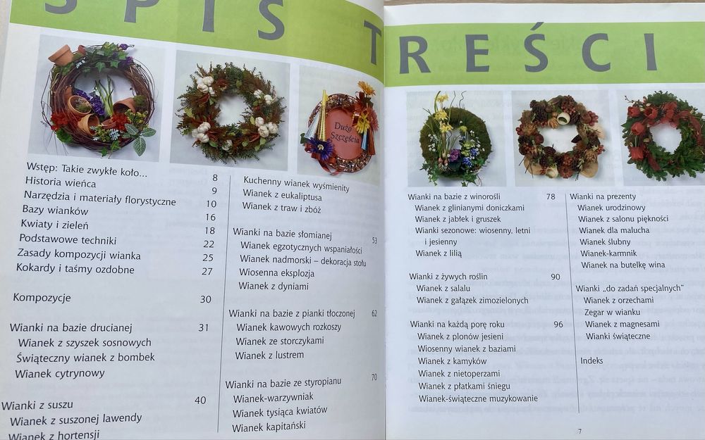 Wianki i stroiki w książkach. The wreath book - Rob Pulleyn