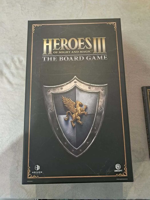 Heroes III Gra planszowa Big Box + Big Box z dodatkami