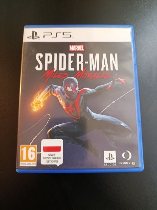 Gra Spiderman miles Morales PS5 wersja PL dubbing