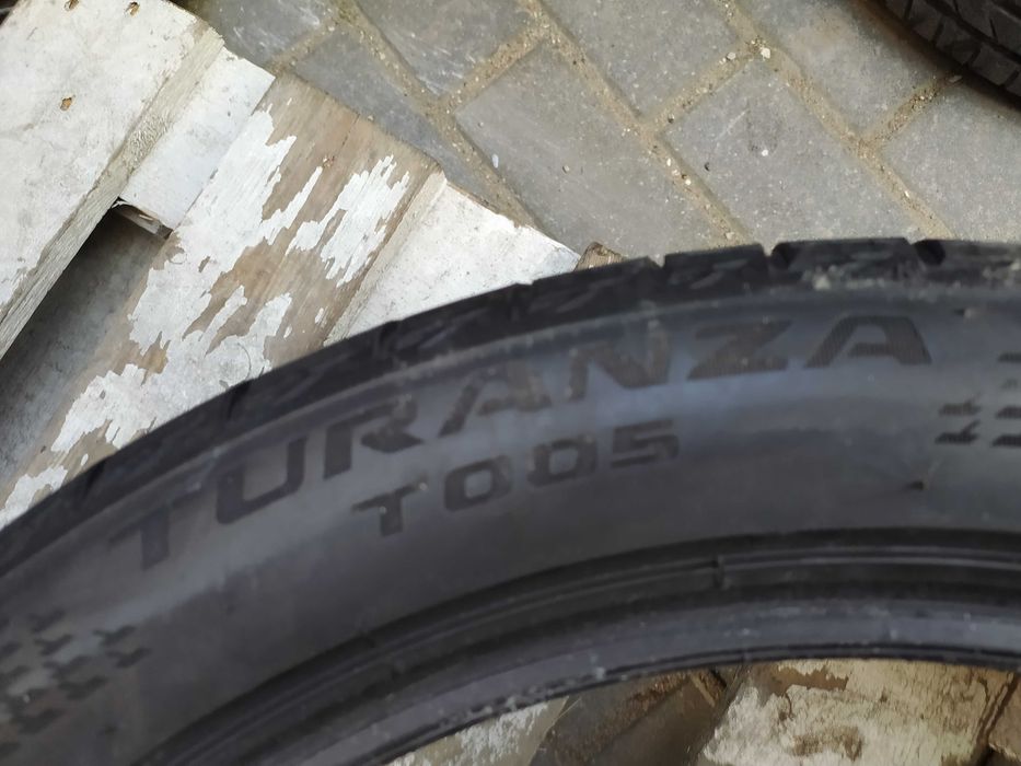 2x używane opony letnie 225/45 R18 Bridgestone 2024r Gwarancja montaż