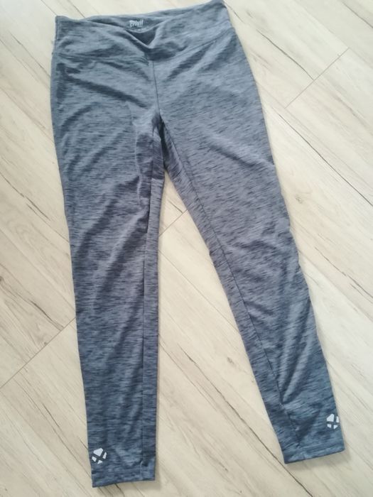 Spodnie crivit szare sportowe trekkingowe 42