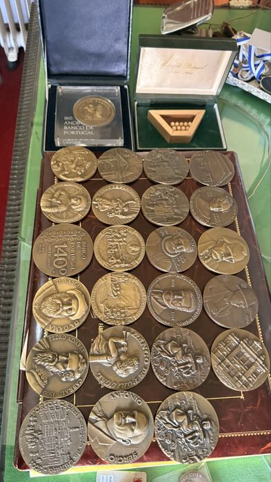 Coleção de Medalhas Banco de Portugal – Bronze – Série Encontros + Edições Comemorativas