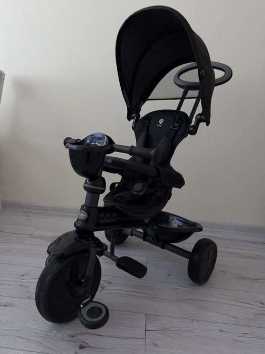 Триколісний велосипед з батьківською ручкою, Qplay Cosy