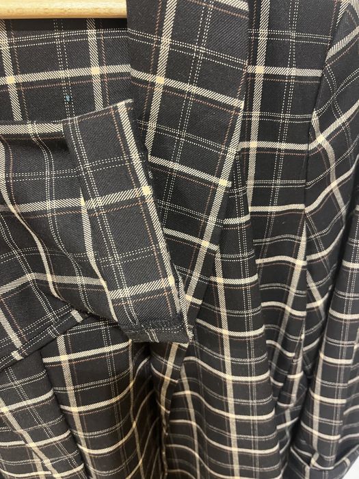 Żakiet w kratę Reserved rozmiar 38