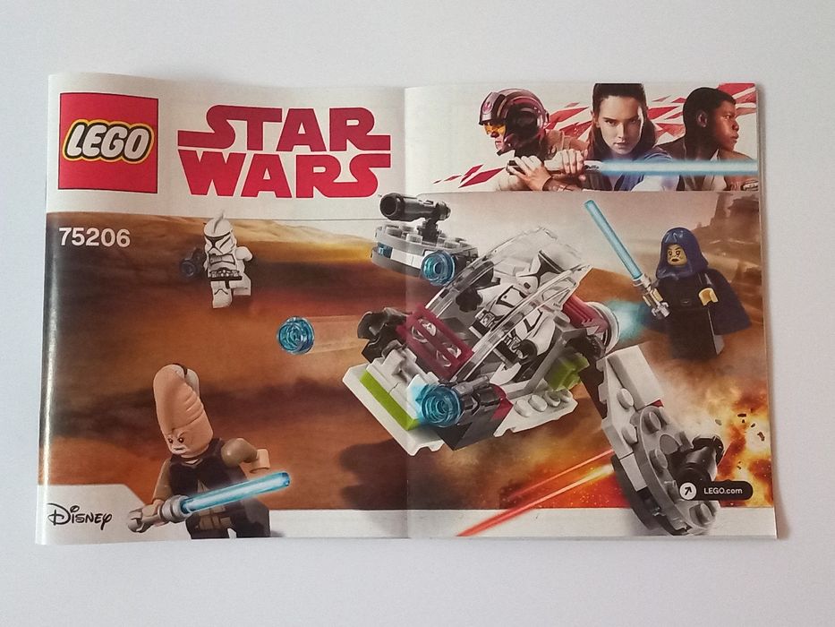 Lego Star Wars 75206 Jedi i żołnierze armii klonów