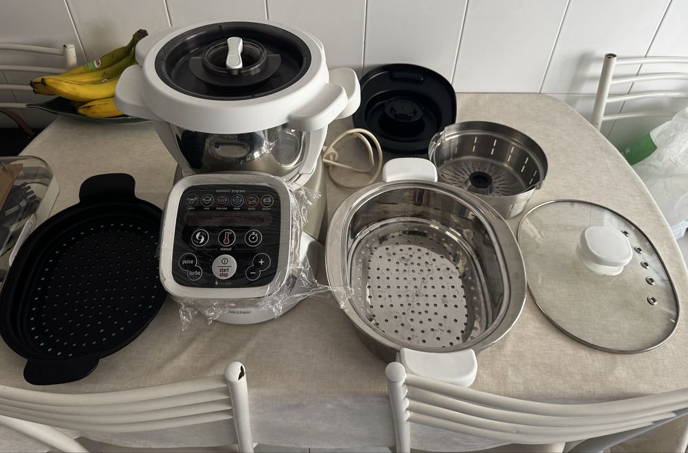 Moulinex Cuisine Companion + Vapor XL | Como Nova (c/ Caixa e Livros)