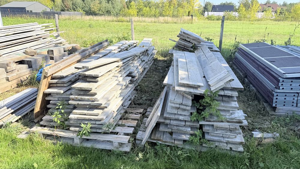 Deski blaty po szalunkach. ZAREZEROWANE
