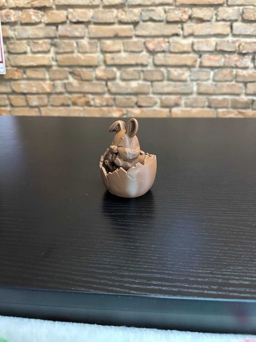 Króliczek w jajku 3D | Unikalna dekoracja wielkanocna