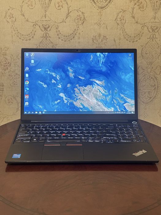 Ноутбук IPS Lenovo ThinkPad E15 i5 11th SSD 256GB