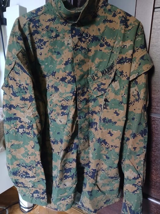 Форма морской пехоты США usmc digital woodland marpat