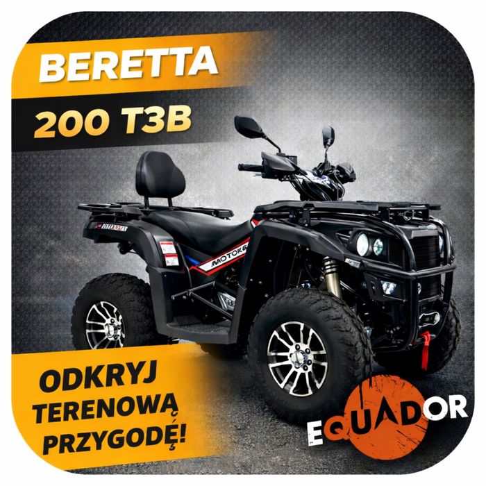 Quad Mikilon 200cc Homologacja T3b, Odlicz Vat