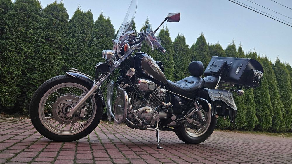 YAMAHA XV 750 XV 1100  Virago Gmole tylne szyba