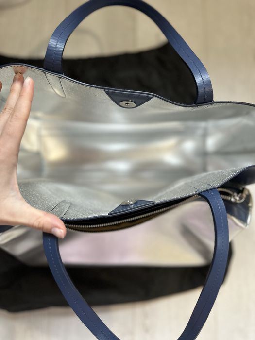 Шкіряна сумка tote bag Carlo Pozolini