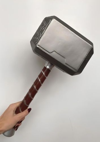 Іграшковий гумовий молот Тора. Месники. Марвел. Тор. Реквізит. Косплей