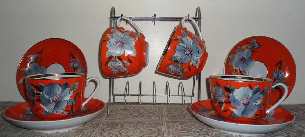 Великі чайні пари Мальва. Баранівка. СРСР