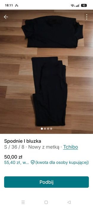 Spodnie i bluzka sportowa Tchibo