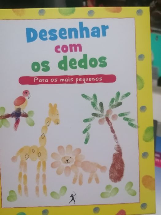 Livro Desenhar com os dedos